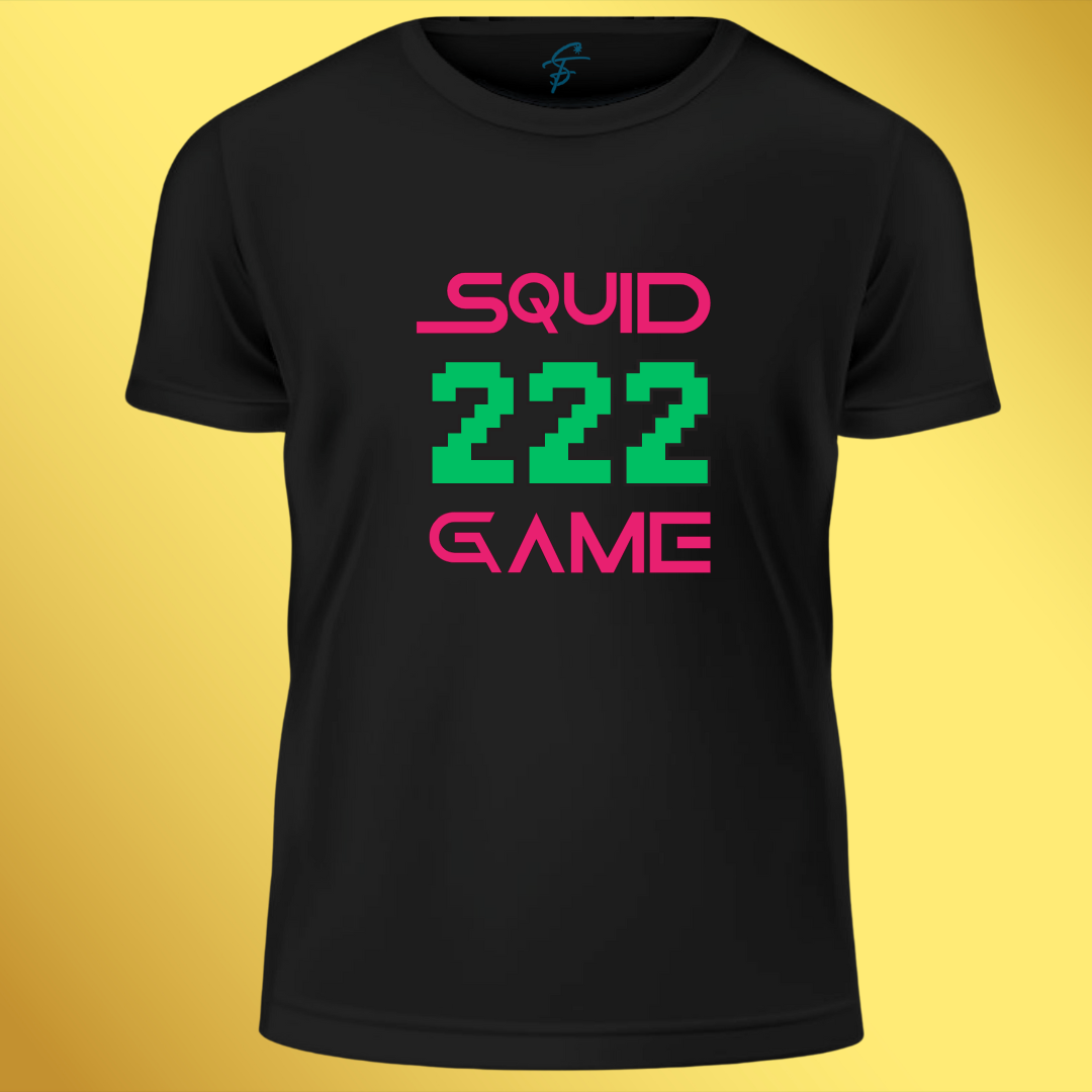 SQUID GAME 222, T-Shirt, 100% Cotton